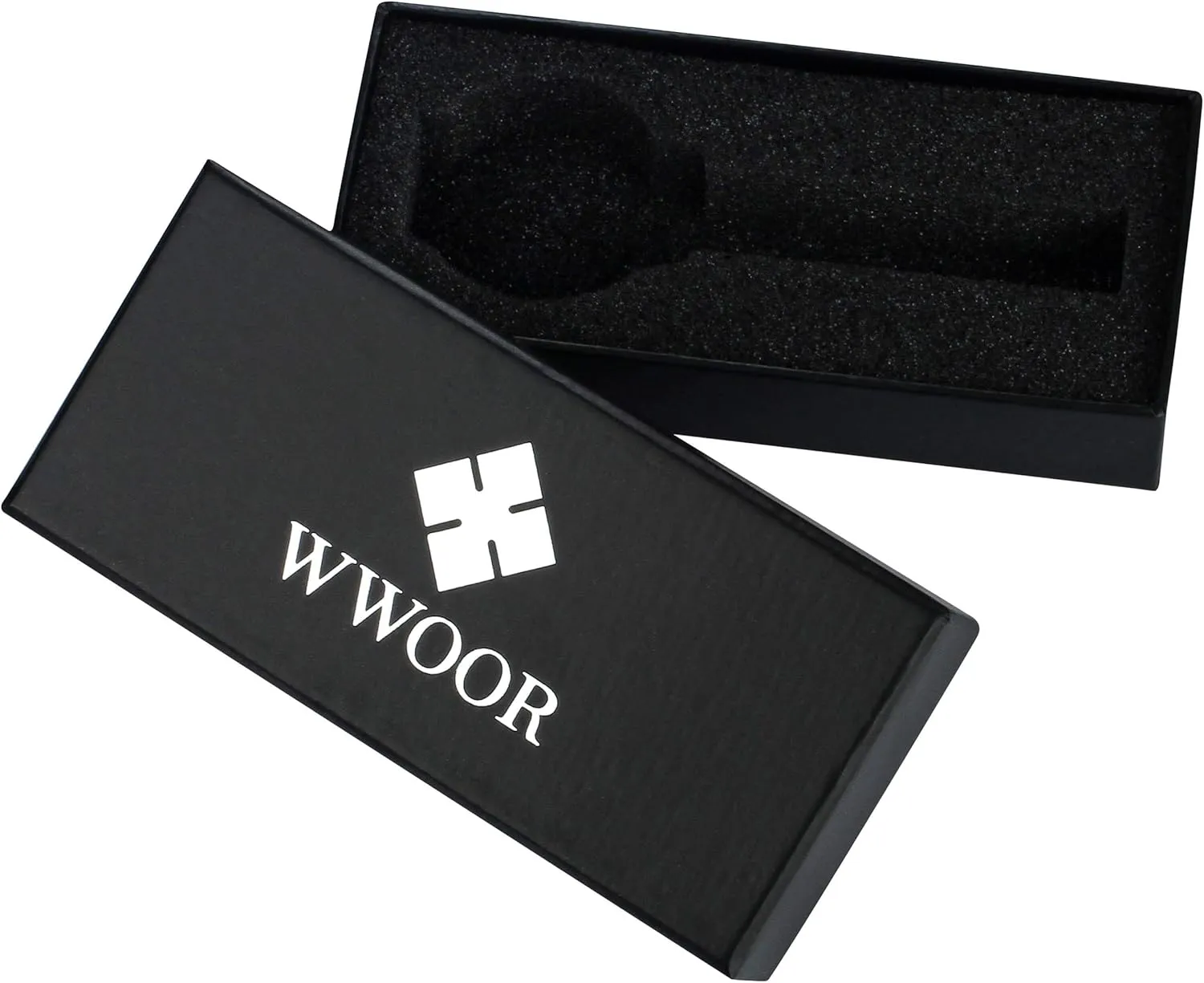 Mens Square Watch with Date Original Waterproof Analog Quartz modem Fashion Business Casual Wristwatch WWOOR Square Watches for Men Stainless Steel 