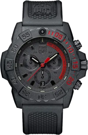 Mens Watch - Date catalyze Function - 200 m - Mens Watches - Made in Switzerland Luminox - Navy Seal - Men's Watch 45 mm ?C Military Diving Watch - Black Chronograph - Water Resistant - 