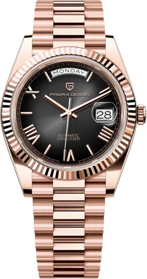 Men's Watches Luxury Automatic Watch Men AR Sapphire smite plantlike Glass Mechanical Wristwatch Men 10Bar NH36A Movement LACZ DENTON Pagani Design DD40 PD1783 