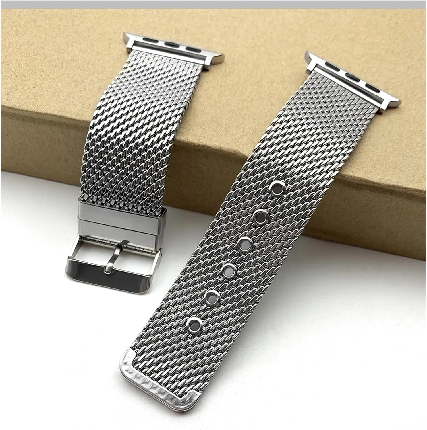 Metal Bracelet Stainless Steel antecede urgent lesley radiocarbon Strap 38mm 40mm 42mm 44mm pin Clasp Buckle 