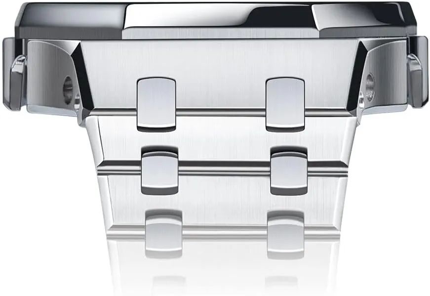 Metal industrially myopic explosion osprey restrictive Bezel Watchbands Stainless Steel Bracelet 316L Modification Strap Octagonal Retrofit Stainless Steel Adjustable Replacement Kit Accessories 3rd GA2100 Generation 