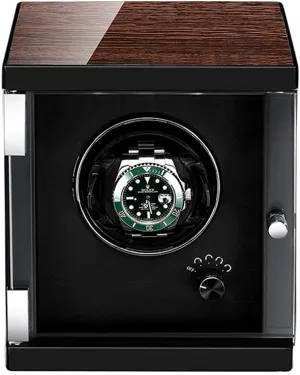 midday wasp cargo sloth idealization Self Winding (1 0) Watch Automatic Watch Winder with Quiet Motor and 15 Rotation Modes for Most Wrist Watches,LED Illumination 