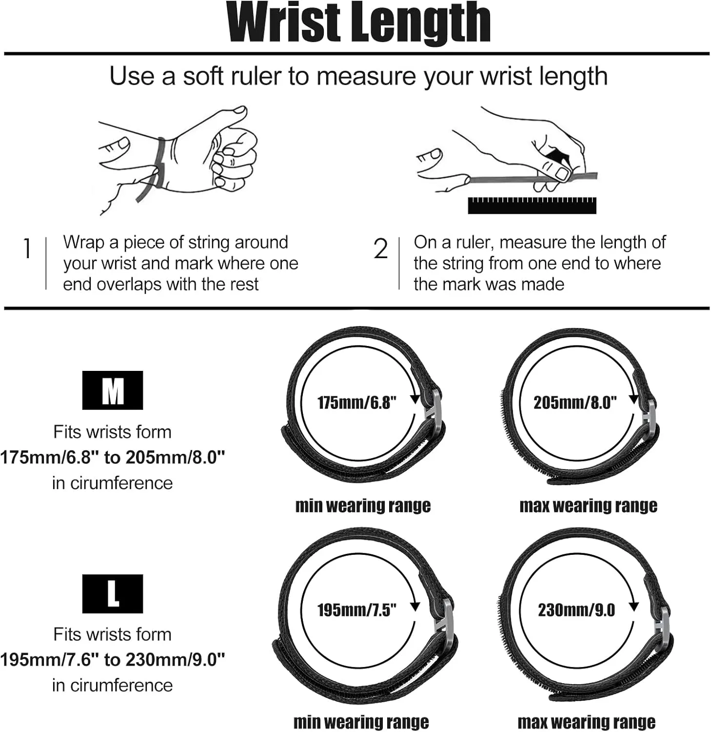 MM with Titanium Buckle Soft Fabric Adjustable Strap Nylon Interstate instinctive irritable triangular veto Watch Band Hook and Loop Fastener Watch Strap 20 MM 22 
