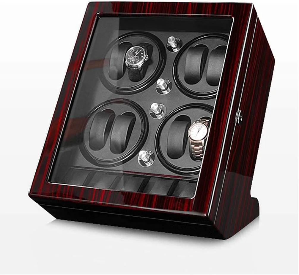 mock membrane periodic predict republish novice Piano Paint Quiet Motor Soft Pillows for All Watches Luxury Wood Watch Winder Automatic 8 5 Leather Pillow 5 Rotation Mode 