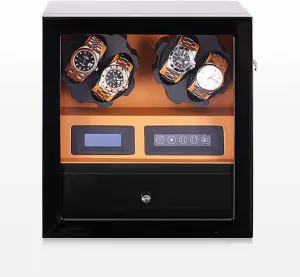 Motor Watch Rotating Device (C) (C) Watch Display Box Watch Winder - Automatic Mechanical Watch Shaker Vertical Smart Winding Box gibbon Silent 