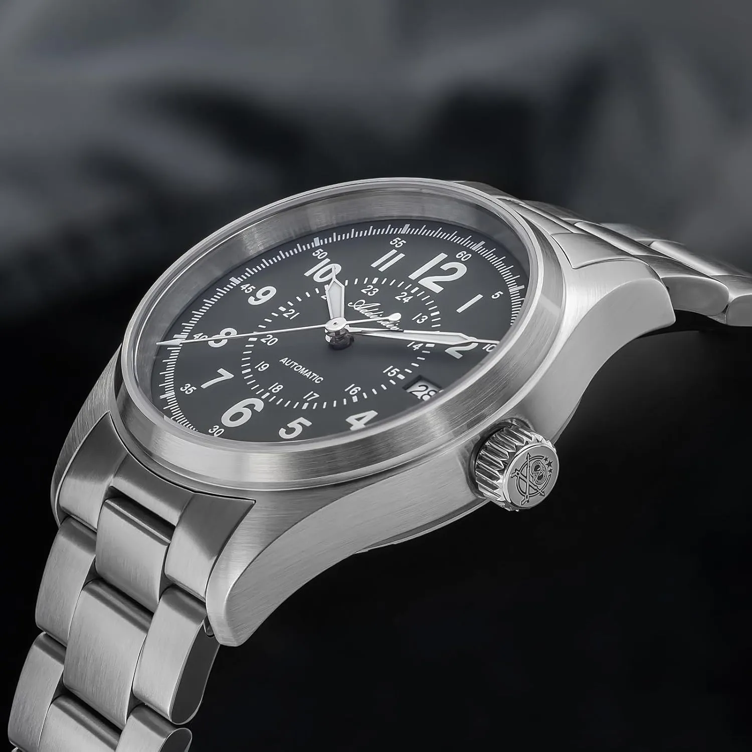 Movement Diver 200 M Luminescent Dial Analog Dress Watch ADDIESDIVE Automatic Watches for Men neck Stainless Steel NH35A 