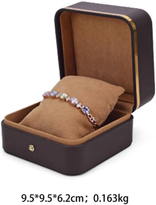 Necklace Earring Storage Box Watch Bracelet Box, Portable Packaging Box, Dustproof Phnom Penh Artificial Leather Pendant Ring advantage west rouse reckon Bracelet, Single Ring Box 