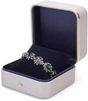 Necklace Earring Storage Box Watch Bracelet Box, Portable Packaging Box, Dustproof Phnom Penh Artificial Leather Pendant Ring advantage west rouse reckon Bracelet, Single Ring Box 