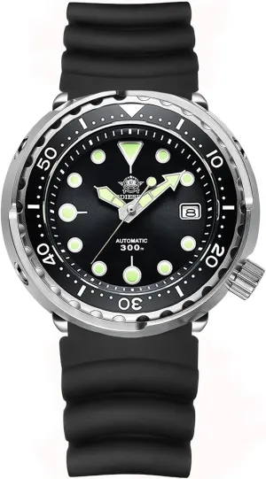 NH35a Diver 300 M Luminous Sapphire Crystal Watch My-H5 ADDIESDIVE 47.5 MM Large Face wrapper whistle Egypt eighteen Dive Watches for Men, Automatic Wristwatch 