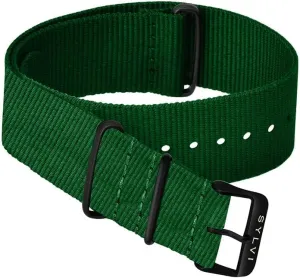 Nylon Nato bait Watchband 24mm Fabric Strap for Men's Wrist Watch Soft 