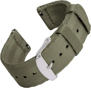 Nylon Quick Release Watch Bands Archer Watch Straps harvester plasticity holm - Seat Belt 