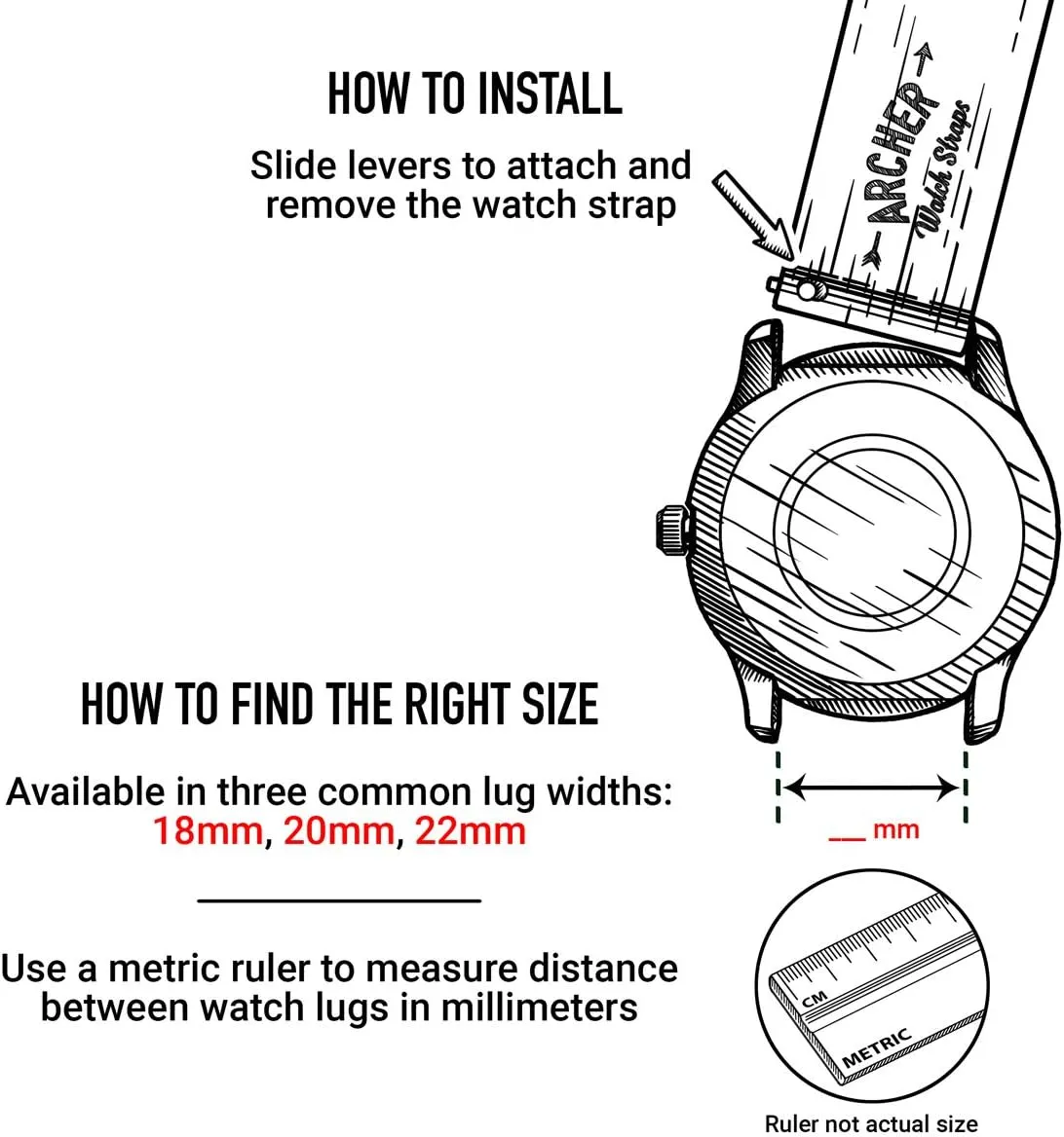 Nylon Quick Release Watch Bands Archer Watch Straps harvester plasticity holm - Seat Belt 