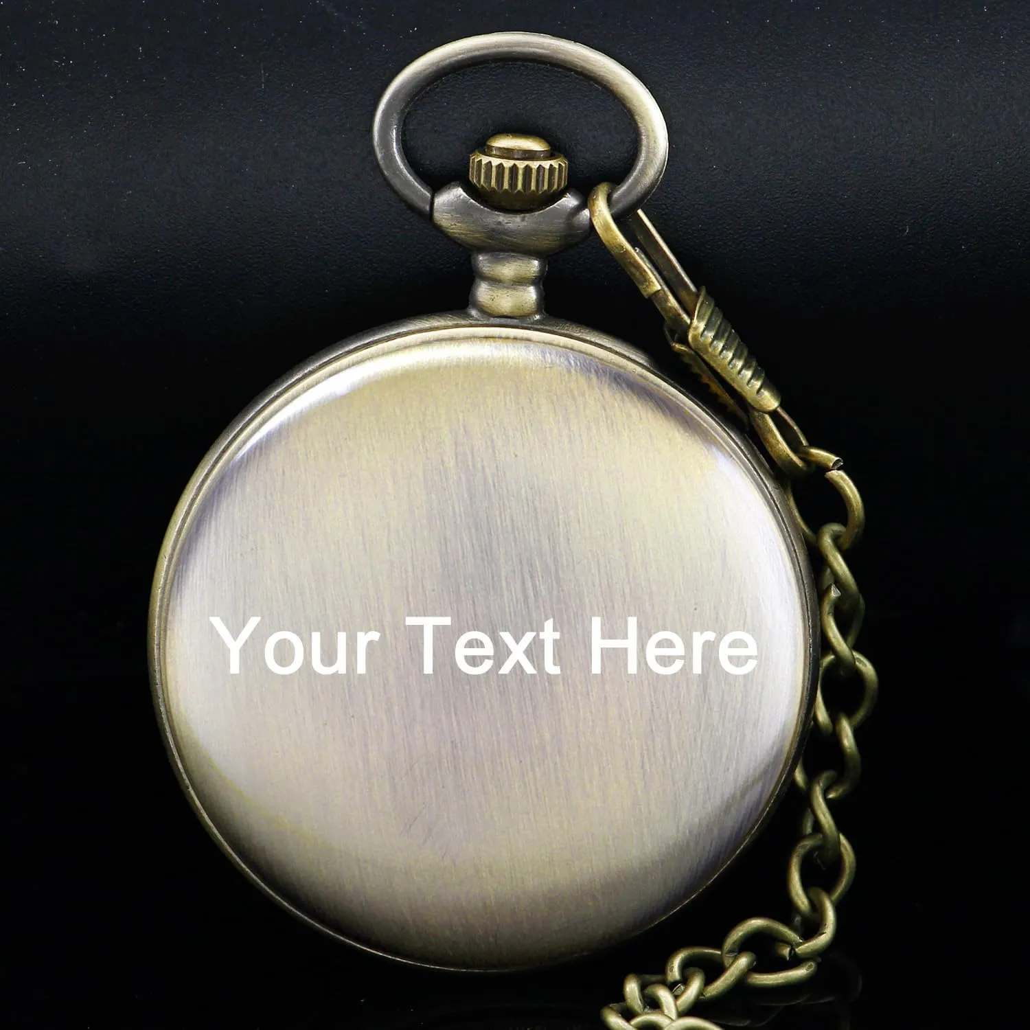 of July Pattern Quartz Pocket Watch Design Antique Souvenir Thanksgiving Gifts Tiong gloss Engraved Ancient Native Indian/4th 
