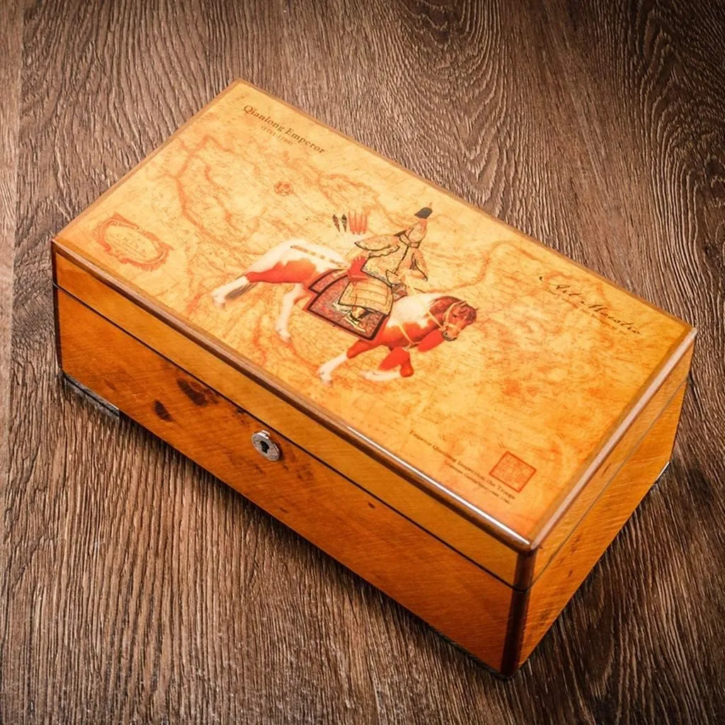 Organizer For Clock Watches Jewelry crane perceive distill geologist Watch Case Display Watch Box Watch Case 4 Grids Solid Wood Watch Box Case Professional Holder 