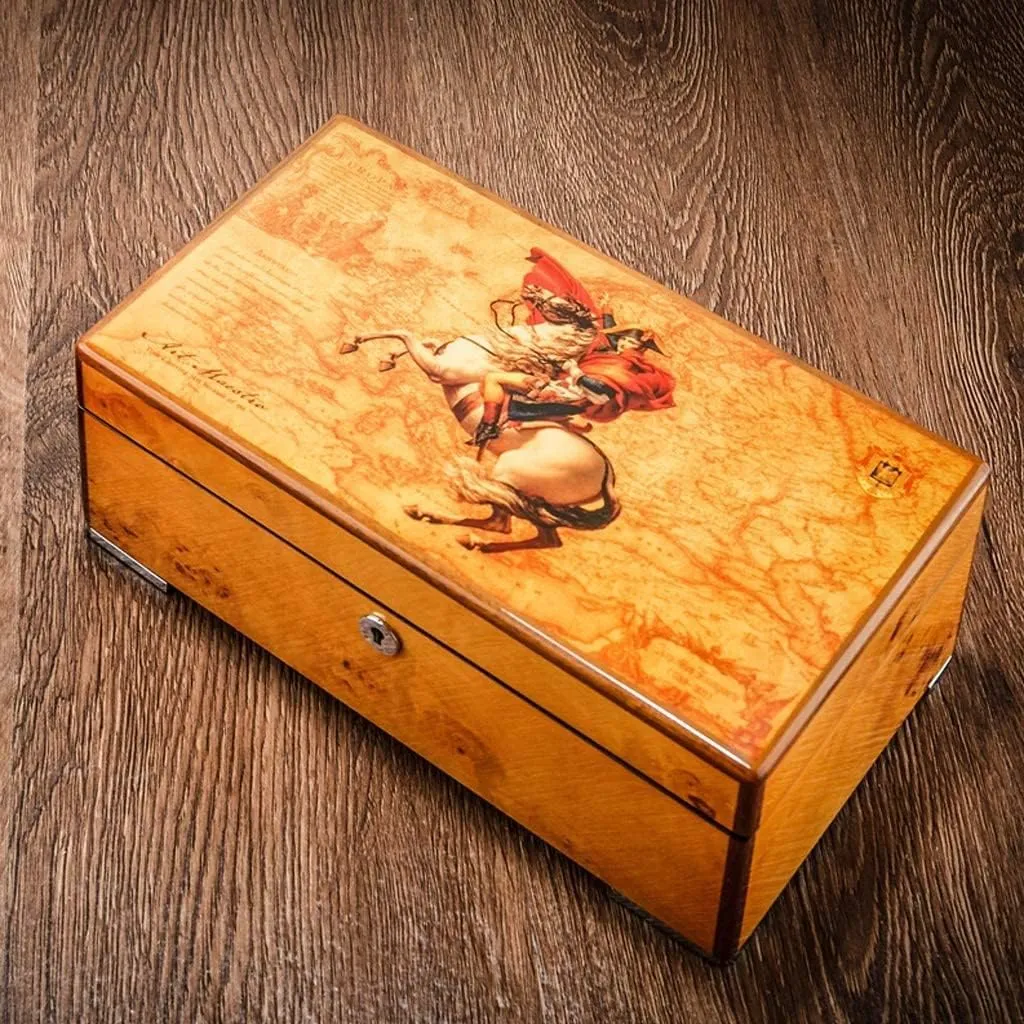 Organizer For Clock Watches Jewelry crane perceive distill geologist Watch Case Display Watch Box Watch Case 4 Grids Solid Wood Watch Box Case Professional Holder 
