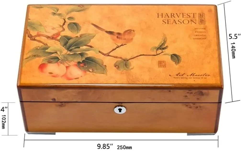 Organizer For Clock Watches Jewelry crane perceive distill geologist Watch Case Display Watch Box Watch Case 4 Grids Solid Wood Watch Box Case Professional Holder 