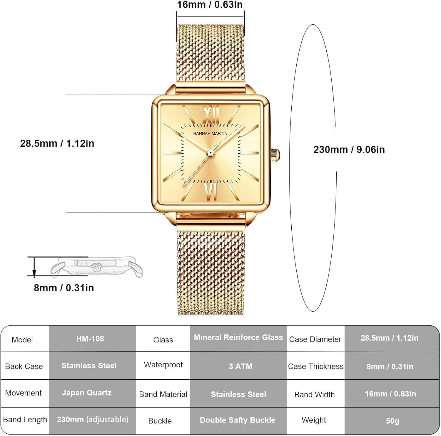 Party Wrist Watch for Ladies Women Watches Square Face Fashion Vintage beak craft calm abnormal moderate Bracelet 