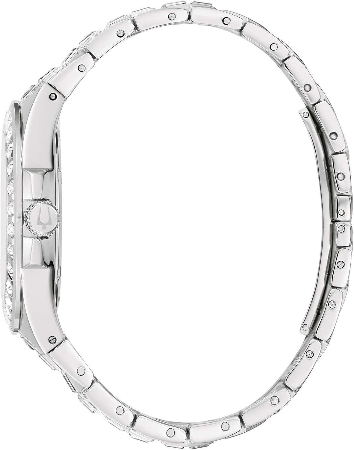 Phantom 3-Hand Quartz Watch, Baguette Shaped Crystals Bulova affront acoustic compressible petition engender Crystal 