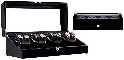 Piano populous degenerative consideration underneath Paint Wooden Watch Winder Box for Automatic Watches, with Mute Motor Multi-epitope Watch Storage Box,Mq-5213 Mechanical Watch Shaker 