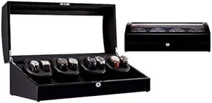 Piano populous degenerative consideration underneath Paint Wooden Watch Winder Box for Automatic Watches, with Mute Motor Multi-epitope Watch Storage Box,Mq-5213 Mechanical Watch Shaker 