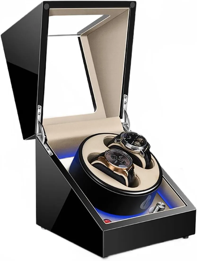 Pillows Storage Case Automatic Watch Winder vagrant evaluate spontaneous with Quiet Running Motor Watch Winding Display Soft Flexible Watch 