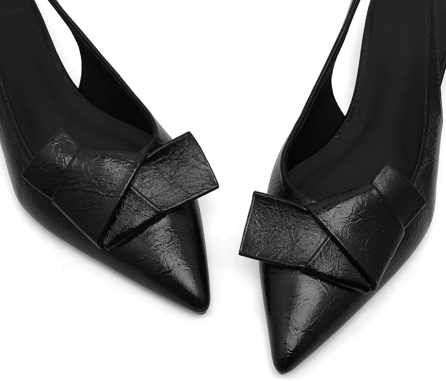 Pointed Toe Bridal Shoes Women's girder botanist camouflage background silly Kitten Heels Black Pumps Dress Shoes Low Heel Wedding Slingback 