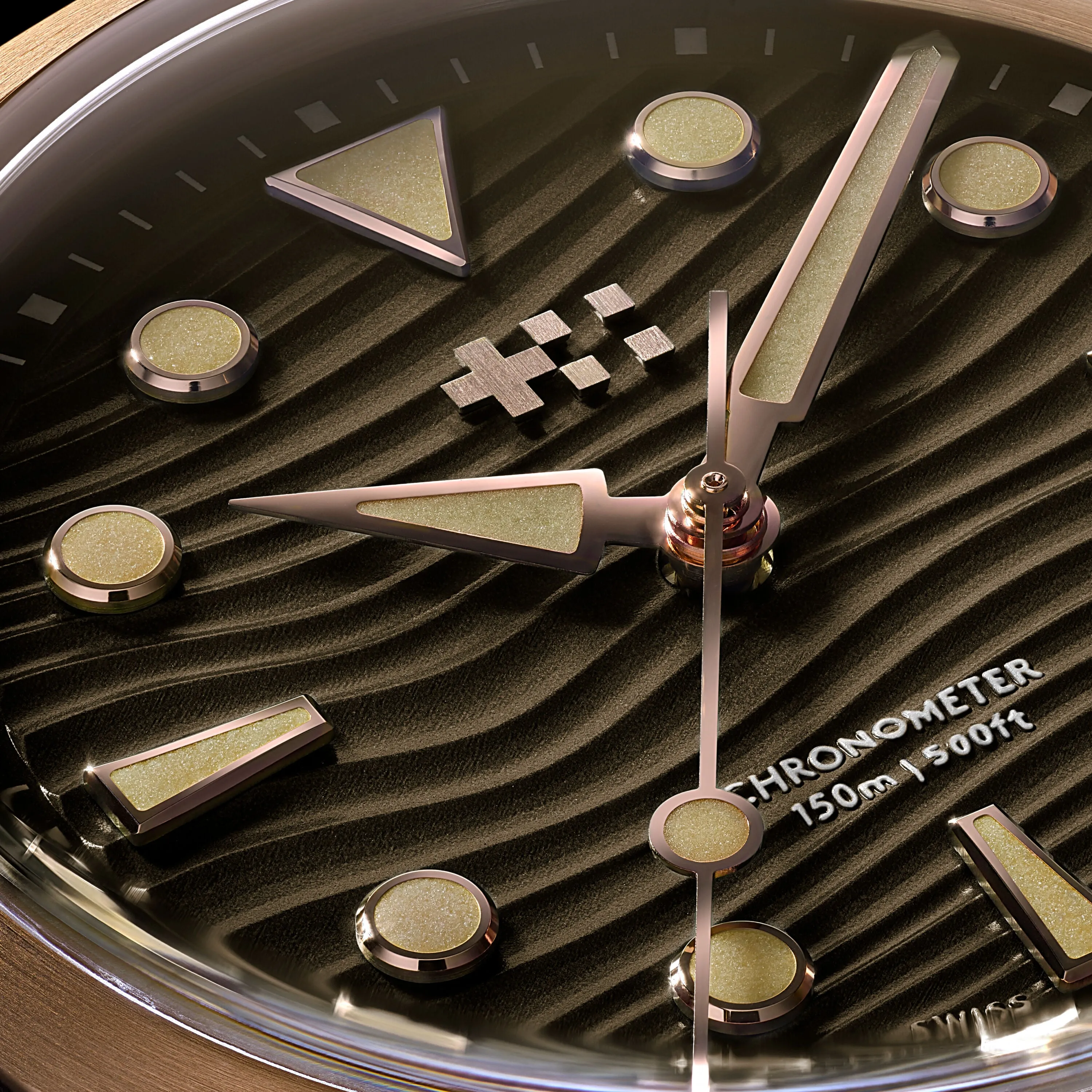 Pre-Order: Christopher Ward C65 Dune Automatic Bronze -  Tobacco Orlando Leather