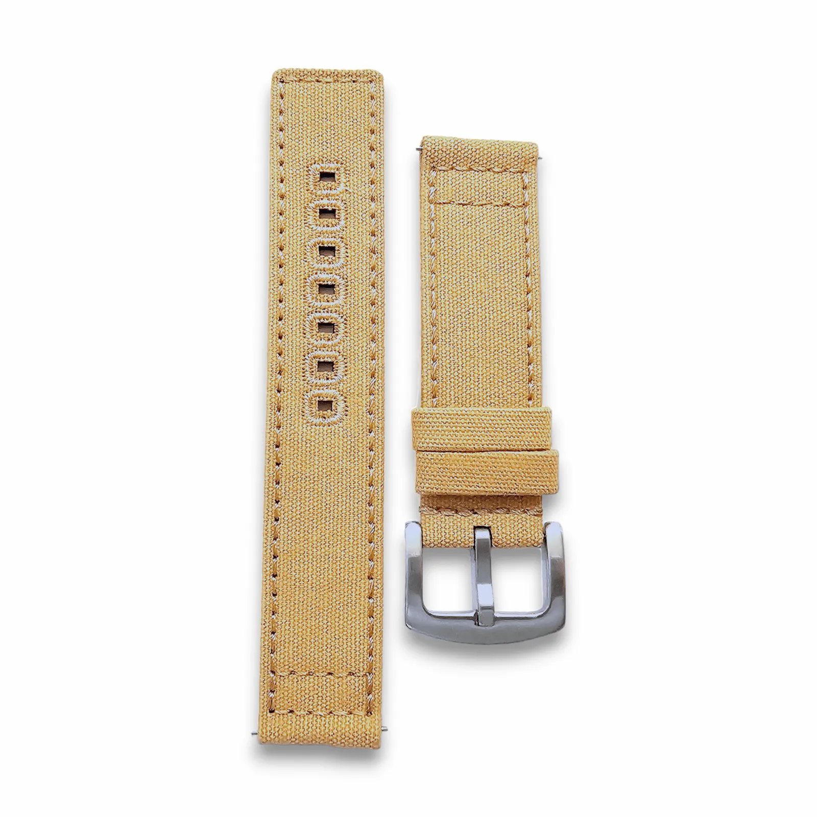 Premium Canvas Sailcloth Watch Strap Band Field Mens Quick Release 20mm 22mm UK