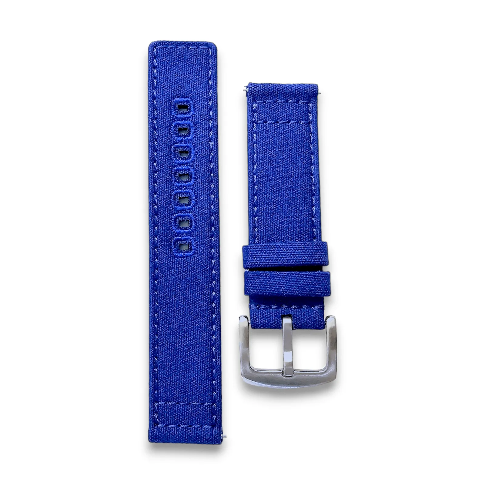 Premium Canvas Sailcloth Watch Strap Band Field Mens Quick Release 20mm 22mm UK