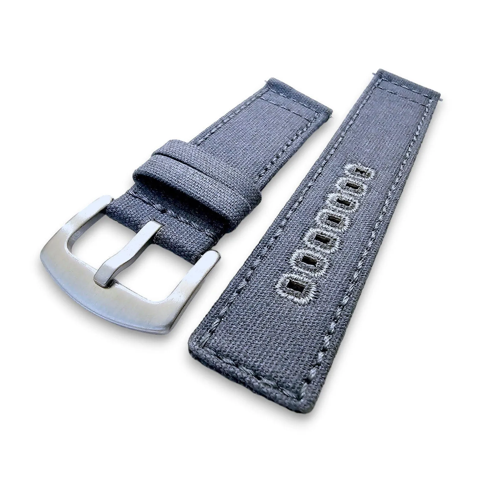 Premium Canvas Sailcloth Watch Strap Band Field Mens Quick Release 20mm 22mm UK