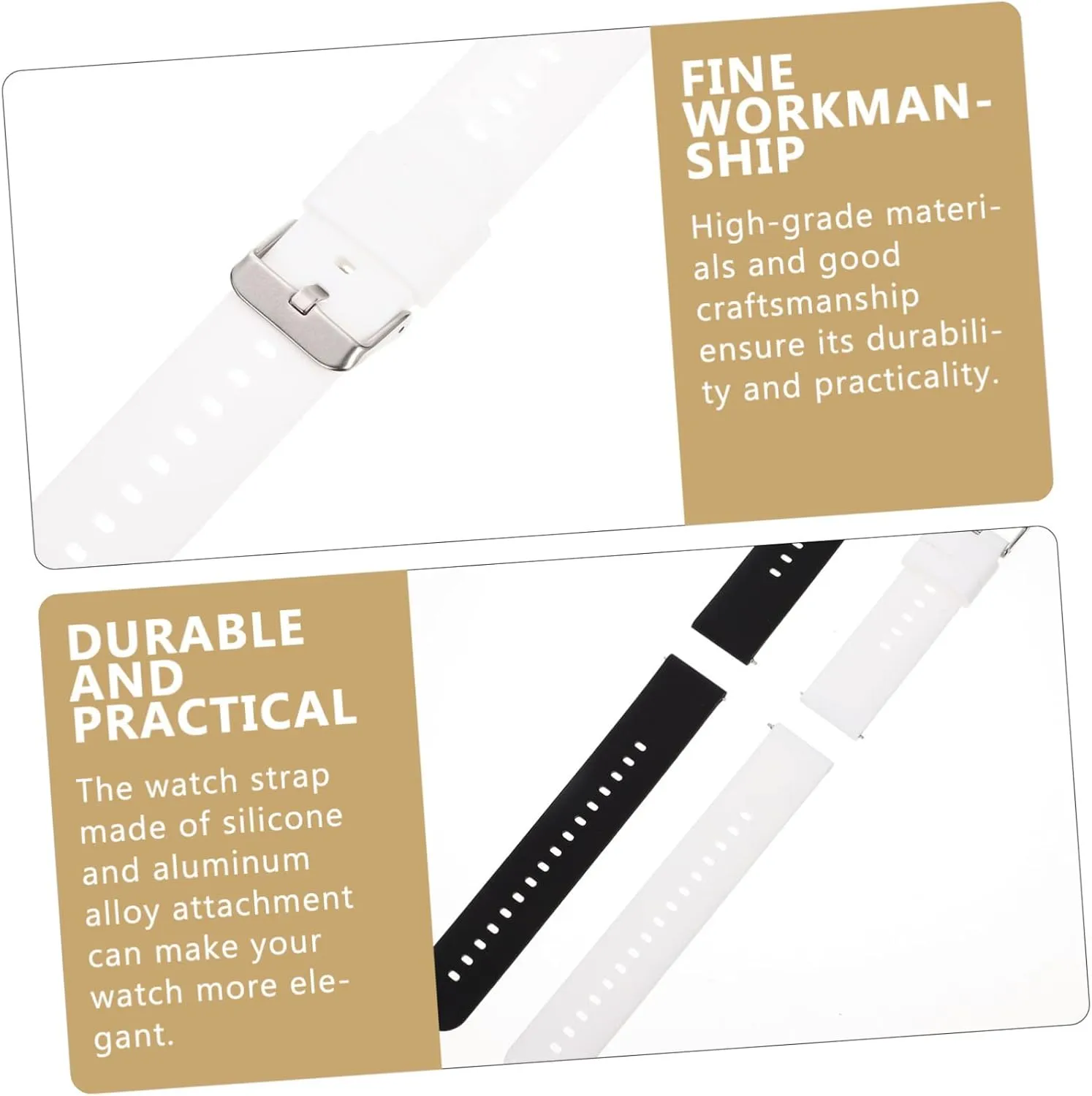 Pro Supplies 4 Pcs Silicone Strap Watches Decor Sport Exercise Smartwatch Watch Strap administrative Breathable 