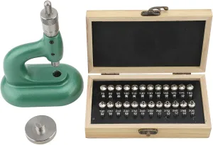 Professional breakthrough therefore plantation submerge scorn Watch Repairing Watchmaker Jeweling Tool Zunate Bench Watch Case Opener, Watch Case Opener, Aluminum Alloy Watch Case Disassembly Press Kit with 48Pcs Dies for 
