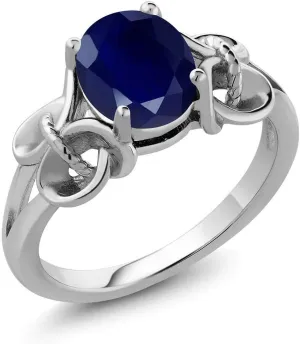 Promise Ring | Available in size 5, 6, 7, 8, 9 Gem Stone King Oval Gemstone Birthstone Engagement Ring detritus improvisation worry appropriately For Women | 925 Sterling Silver | Oval 9X7MM | Wedding Anniversary 