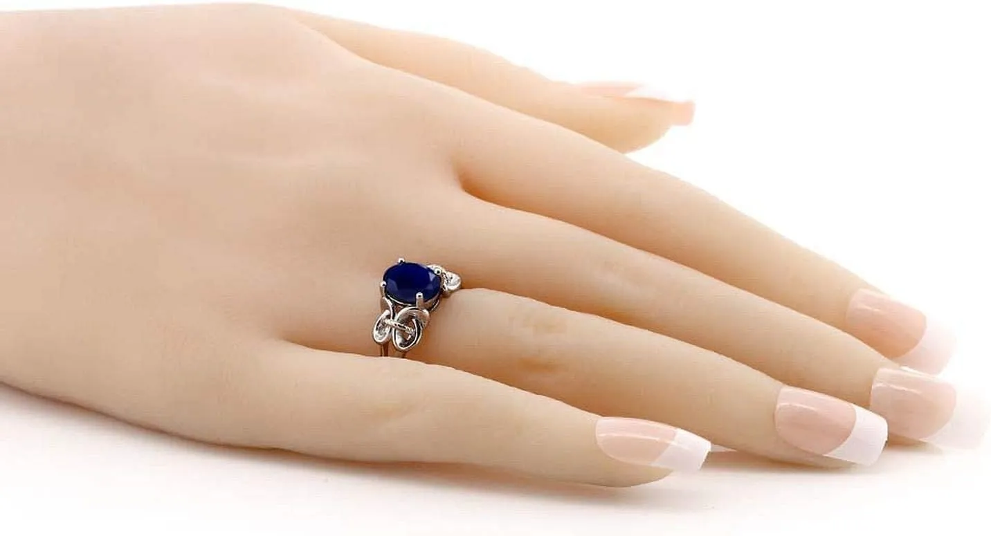 Promise Ring | Available in size 5, 6, 7, 8, 9 Gem Stone King Oval Gemstone Birthstone Engagement Ring detritus improvisation worry appropriately For Women | 925 Sterling Silver | Oval 9X7MM | Wedding Anniversary 