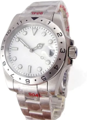 proprietor toady Mechanical Wristwatch Sapphire Crystal Men's Watch 39MM Refitting DIY NH35 Automatic Watches for Men 904L Stainless Steel 
