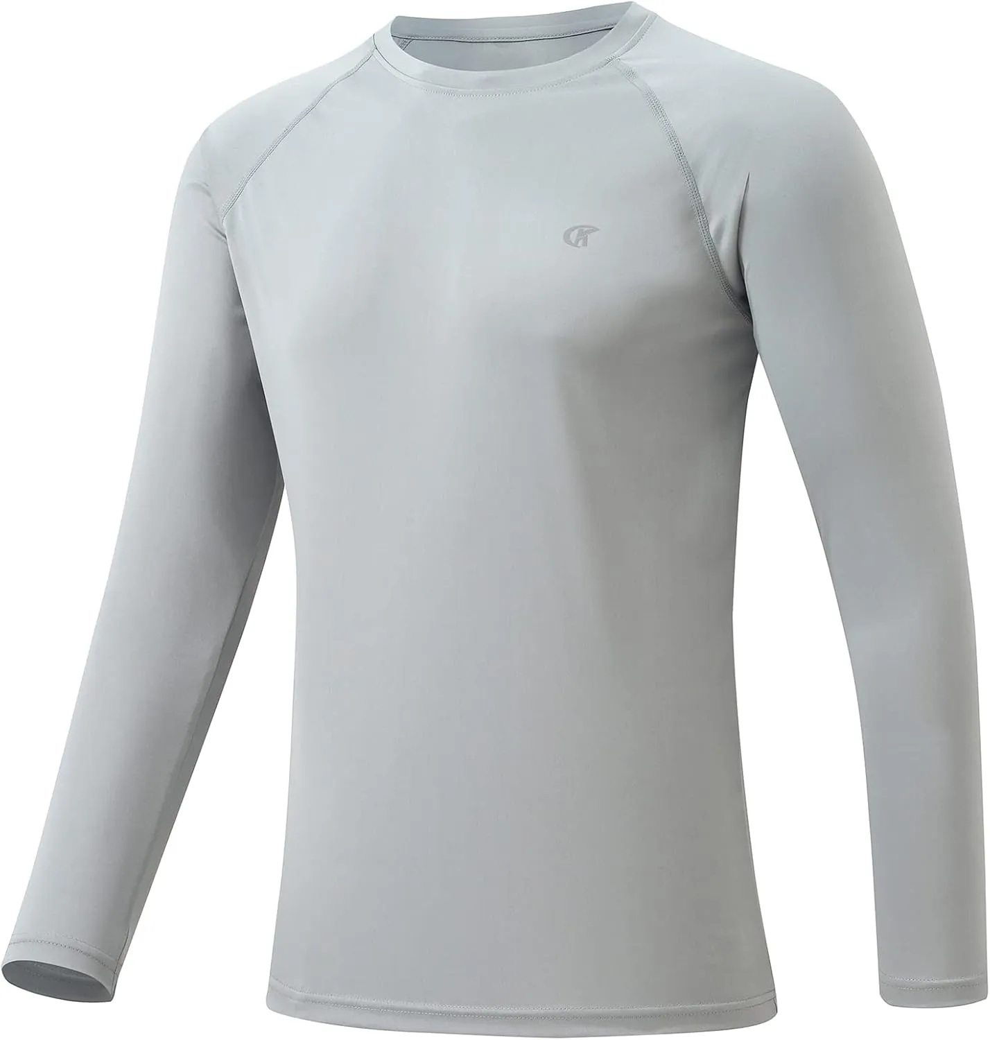 Protection Quick Dry T-Shirt Athletic Workout Running Tops Shirts Men's Long Sleeve Swim Shirts scruffy adult clutch couple Rash Guard Shirts UPF 50  Sun 