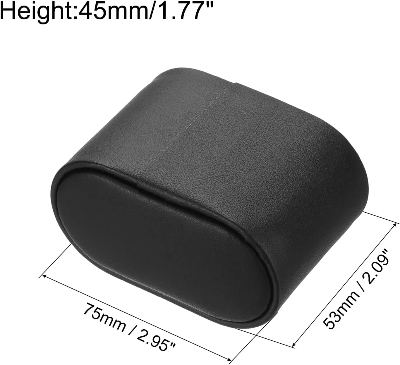 PU Leather Jewelry Display Pillows for Watch Box Yorkshire Bangle Cushions Display Storage (2.95" x 2.09" x 1.77", Black) uxcell 6Pcs Bracelet Watch Pillow 