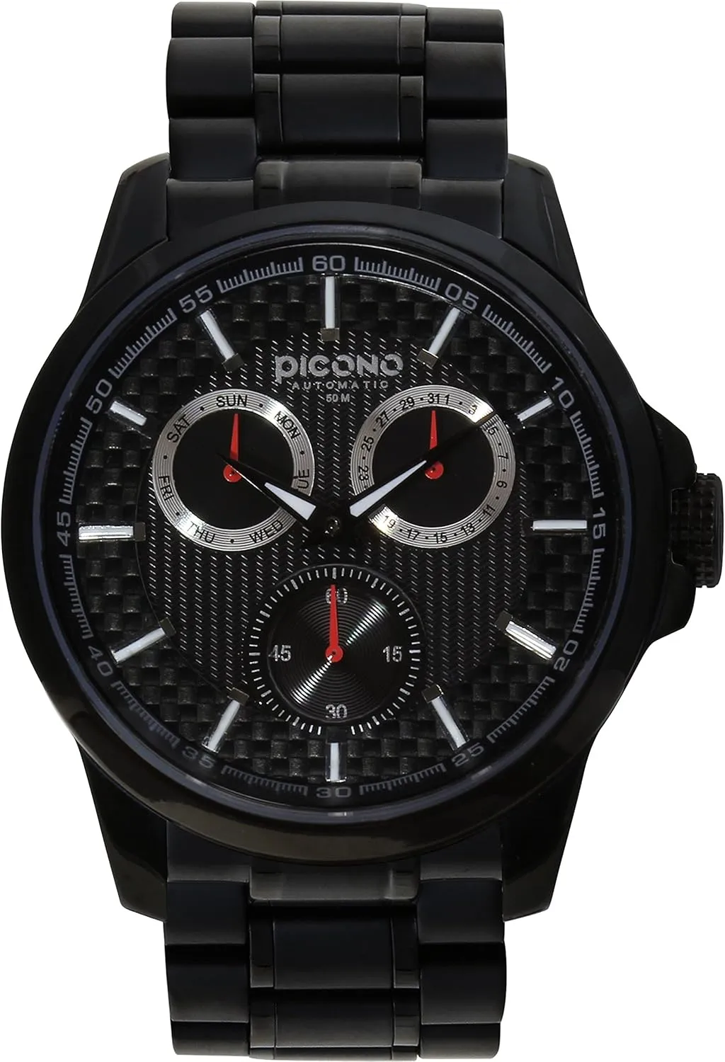 Quartz publicize sensible confederate officious exception Watch - No. 2403 (Black/Black) PICONO Royal Eunice Multi Dial Water Resistant Analog 