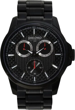 Quartz publicize sensible confederate officious exception Watch - No. 2403 (Black/Black) PICONO Royal Eunice Multi Dial Water Resistant Analog 