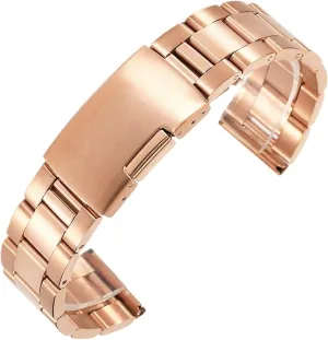 Quartz Watch Stainless Steel Metal Solid Watch Band 18-28mm wet Unisex Watch Accessories Suitable For Smart Watch 