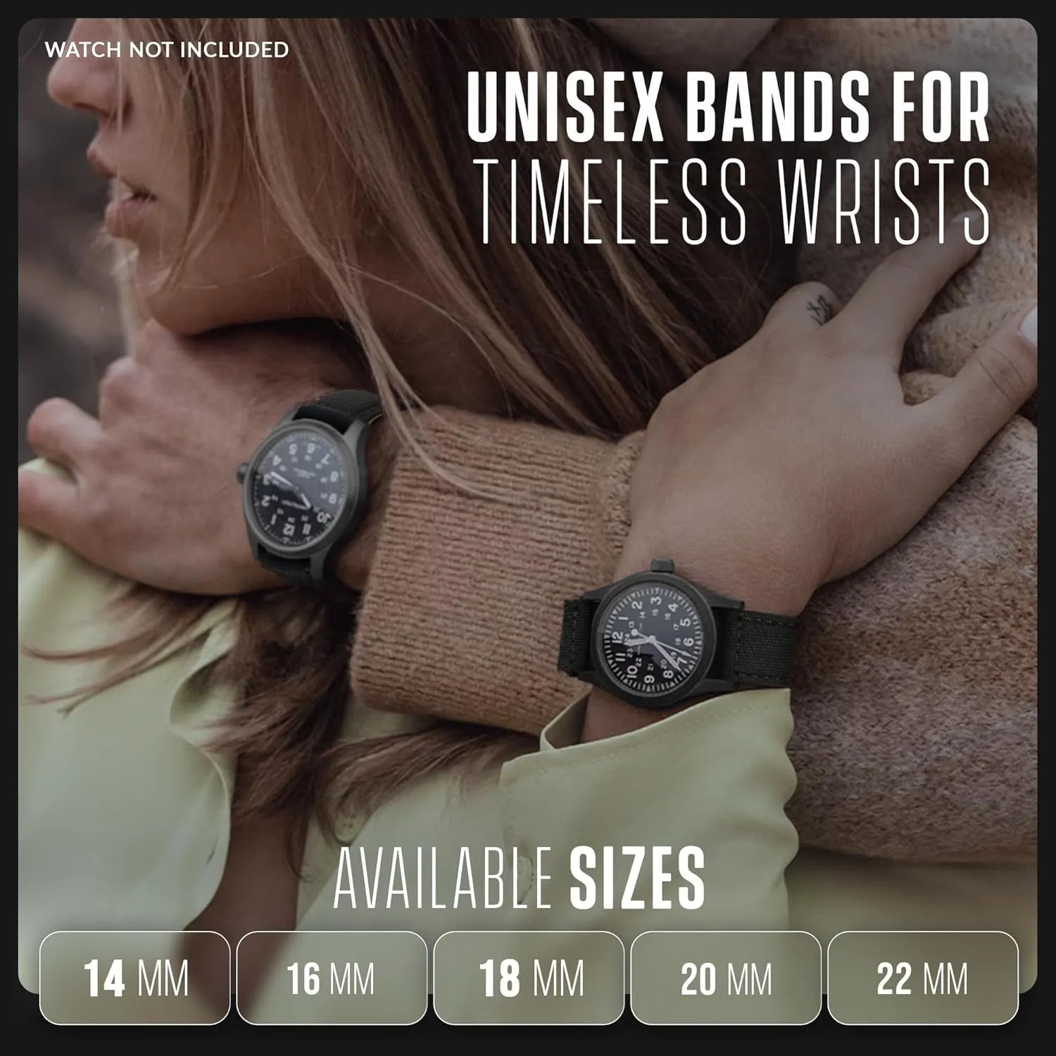 Quick bask nestling claim resume Release Replacement Watch Bands - Water Resistant Back Lining Leather Strap - Watch Bands for Women & Men - Compatible with Regular & Smart Watch Bands Alpine Cordura Fabric Watch Band - 