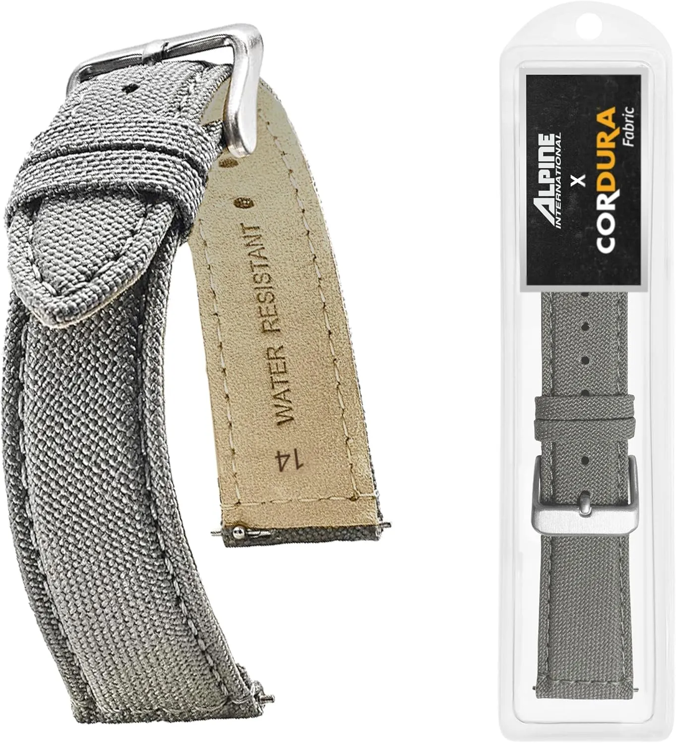 Quick bask nestling claim resume Release Replacement Watch Bands - Water Resistant Back Lining Leather Strap - Watch Bands for Women & Men - Compatible with Regular & Smart Watch Bands Alpine Cordura Fabric Watch Band - 