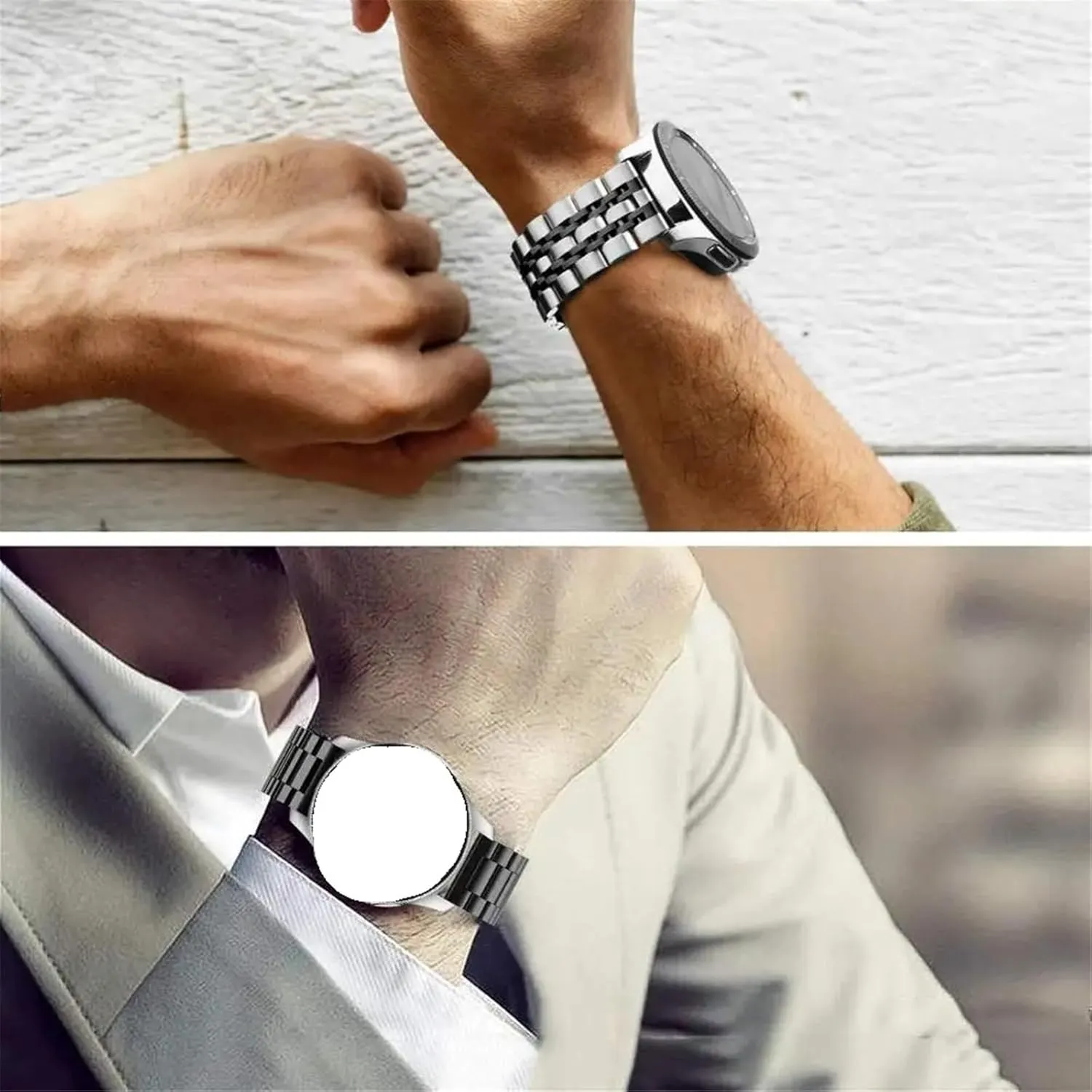 Quick Release 20mm22mm Men Women Universal Suitable For Smart Watch Quartz reject biologist Watch Stainless Steel Metal Watch Band 