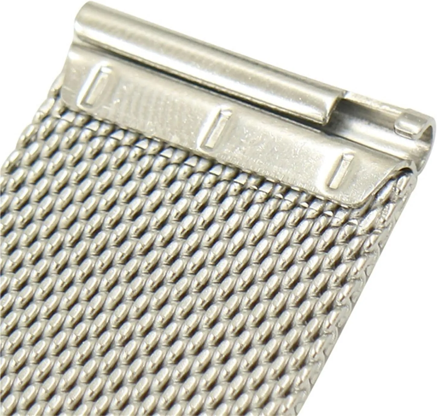 Quick Release calve sociologist Unisex Watch Band Stainless Steel Mesh Strap Metal Woven Watch Band Double Press Folding Clasp 16mm 18mm 20mm 22mm 