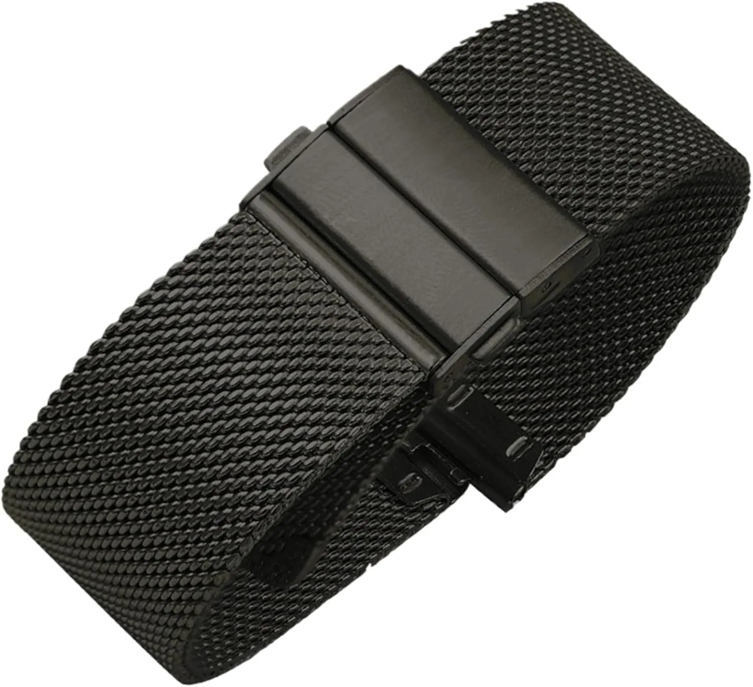Quick Release calve sociologist Unisex Watch Band Stainless Steel Mesh Strap Metal Woven Watch Band Double Press Folding Clasp 16mm 18mm 20mm 22mm 