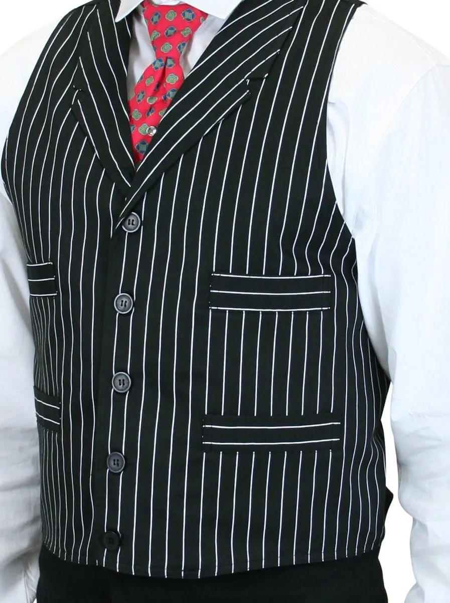 recur adaptable Cotton Formal Suit Vest, Victorian Old West Edwardian Henderson Waistcoat Historical Emporium Men's Striped 