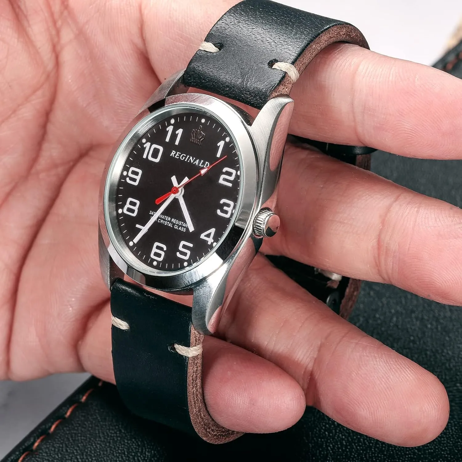 Release Handmade Vintage Replacement Wrap hemsut h Leather Watch Bands, Horween Leather Watch Strap for Men 18 region 19 20 21 22 24mm Quick 