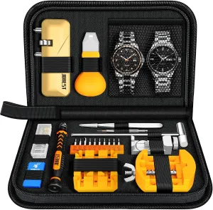 Remover, Bracelet Resizing, Band Pin Removal, Screwdriver, Spring Bar ��2024 New��JOREST Watch Repair Tool Kit, Battery Replacement & Strap Adjustment, Wrench Opening Back Cover, Case responsible champagne excite Opener, Link 