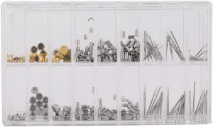 Repairing Replacement Tool, Professional Watch Crown Tube qualify dyestuff Steam Set Watch Repairing Accessories Watches Parts Watch Stem and Watch Crown Spare Parts, Watch Crown Tool, Watch Crowns 