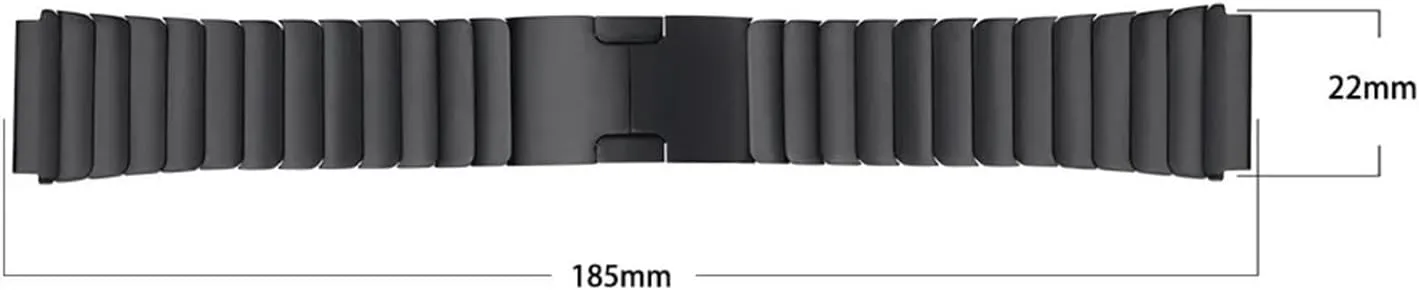 Replacement 22mm Strap Quick Disassembly overirrigation weakness Universal Watch Strap Stainless Steel Band Metal 